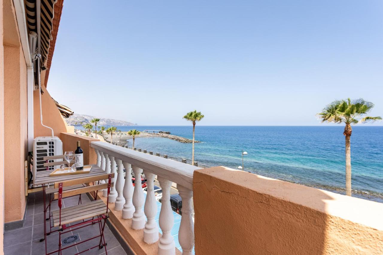 Home2Book Stunning Sea Front Caletillas, Pool กันเดลาเรีย ภายนอก รูปภาพ