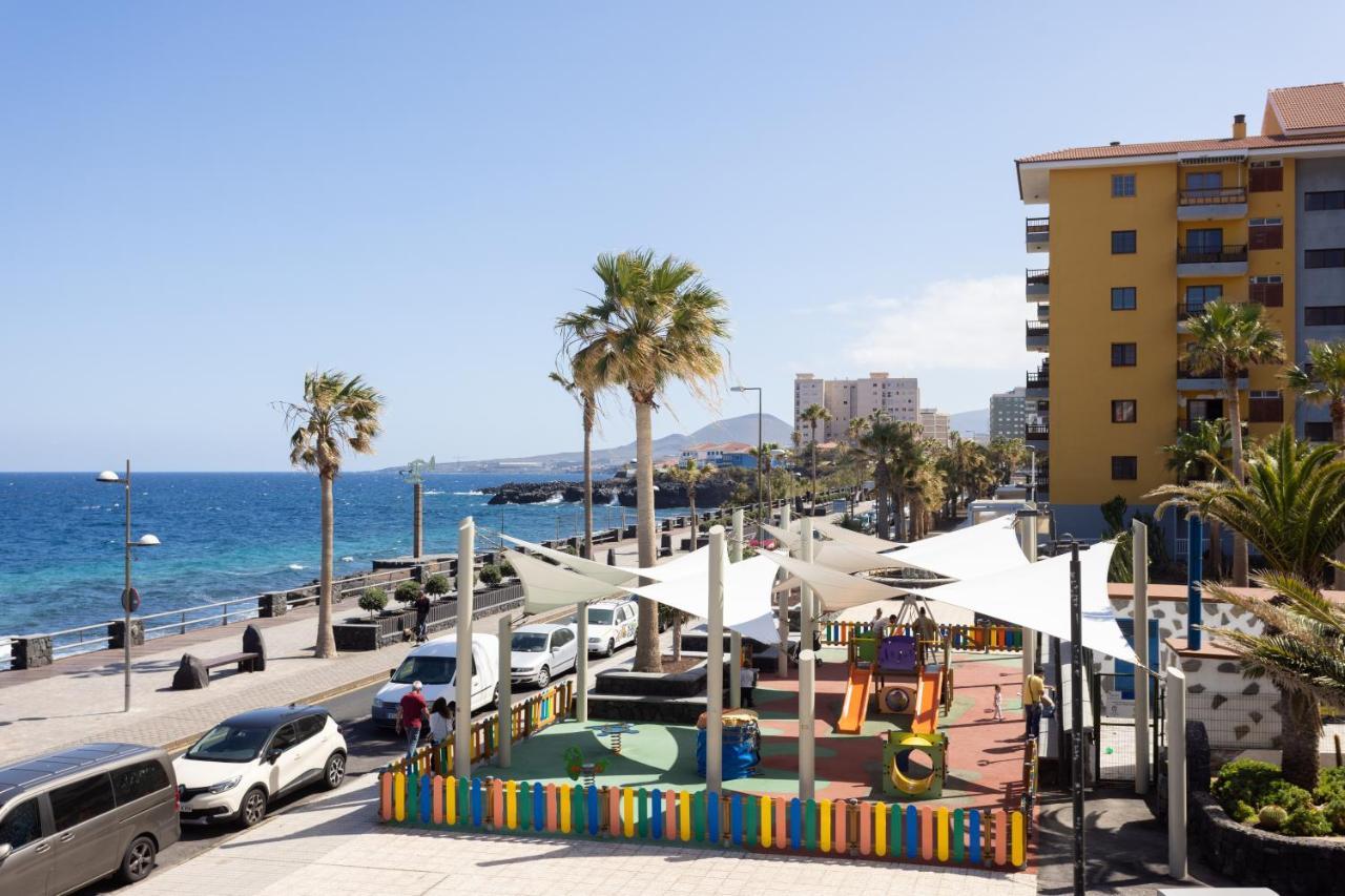 Home2Book Stunning Sea Front Caletillas, Pool กันเดลาเรีย ภายนอก รูปภาพ