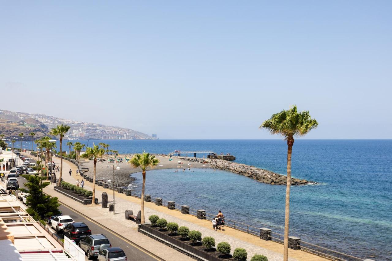 Home2Book Stunning Sea Front Caletillas, Pool กันเดลาเรีย ภายนอก รูปภาพ